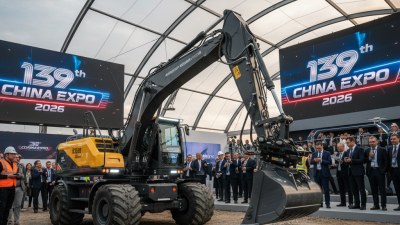 Колёсный Экскаватор на 139-й выставке в Китае что ожидается?