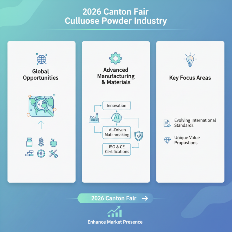 Top Cellulose Powder Suppliers at 2026 Canton Fair?