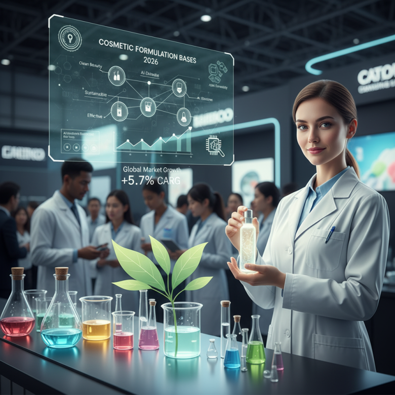 How to Choose the Best Cosmetic Formulation Bases for 2026?