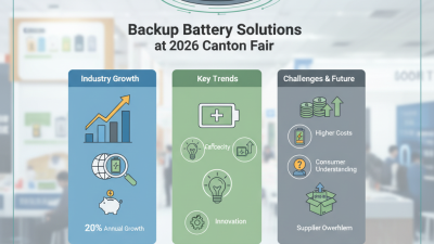 Top 10 Backup Battery Solutions at 2026 Canton Fair?