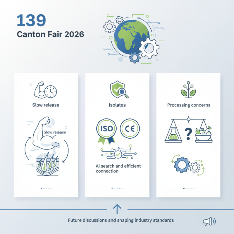Top 10 Benefits of Casein Isolate Protein at Canton Fair 2026?