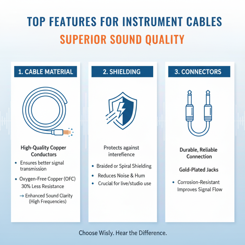 10 Best Instrument Cables for Superior Sound Quality in 2026?