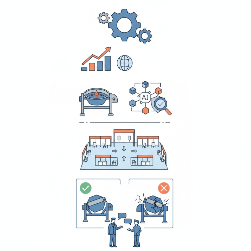 Top 5 Concrete Pan Mixers to Discover at 2026 Canton Fair?