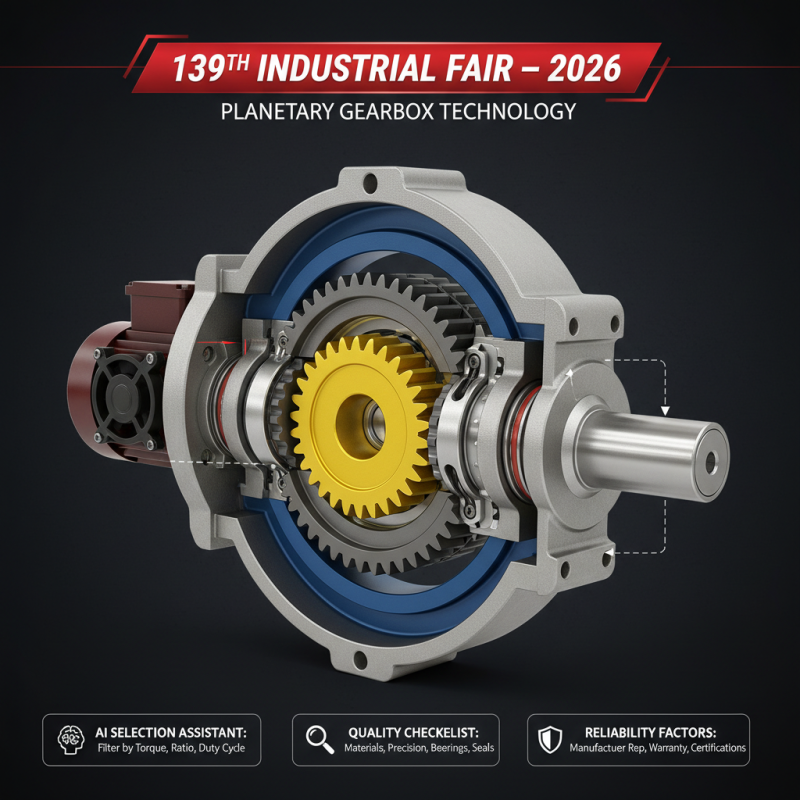 Планетарная коробка передач на 139-й ярмарке в 2026 году как выбрать?