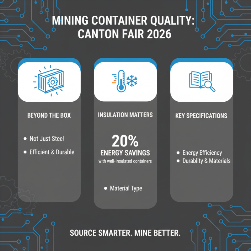 How to Source Bitcoin Mining Containers at 2026 Canton Fair?