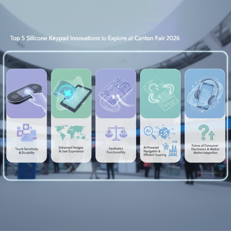 Top 5 Silicone Keypad Innovations to Explore at Canton Fair 2026?