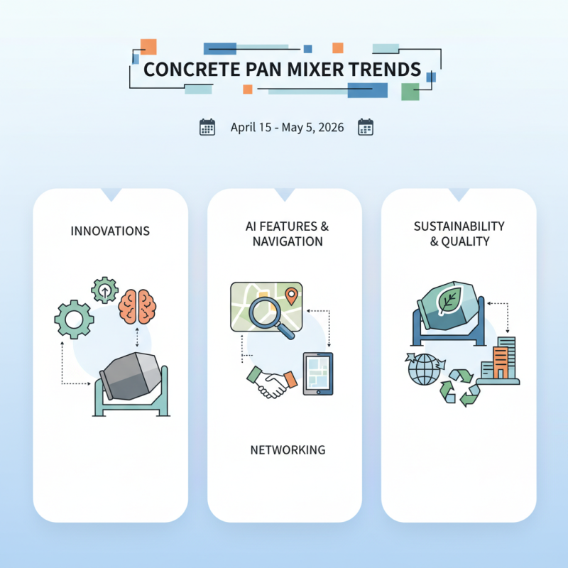 Concrete Pan Mixer Trends at 2026 Canton Fair What to Expect?