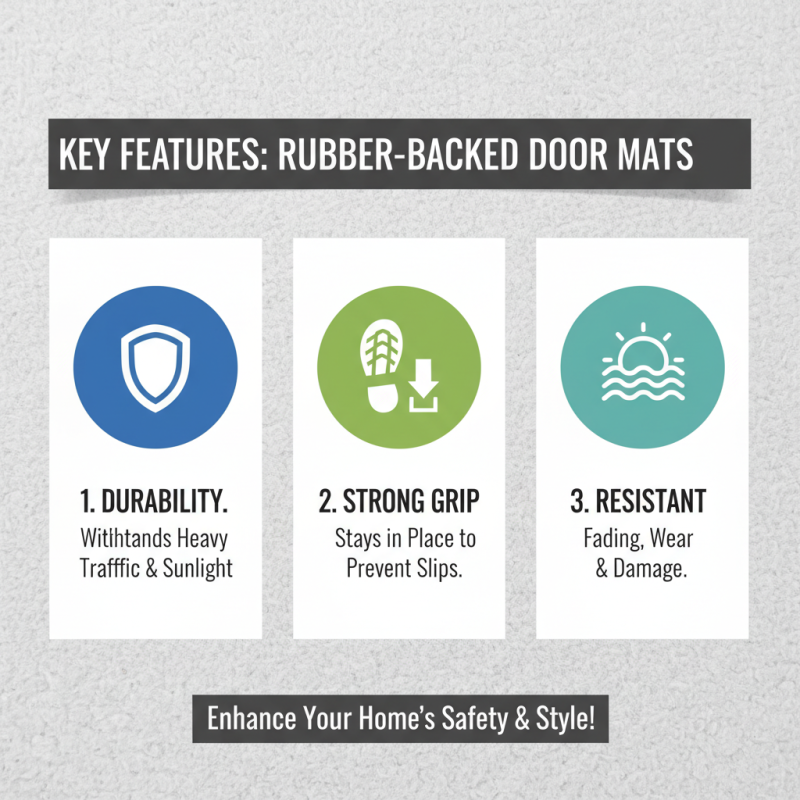 Top Rubber Backed Door Mats for Every Home Need?