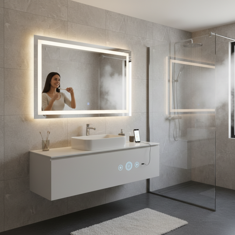 Why Choose an Anti-Fog Smart Mirror for Your Bathroom Upgrade?