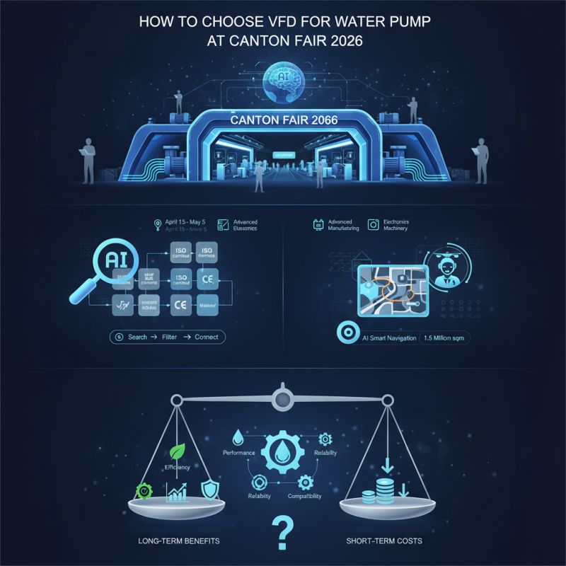 How to Choose VFD for Water Pump at Canton Fair 2026?