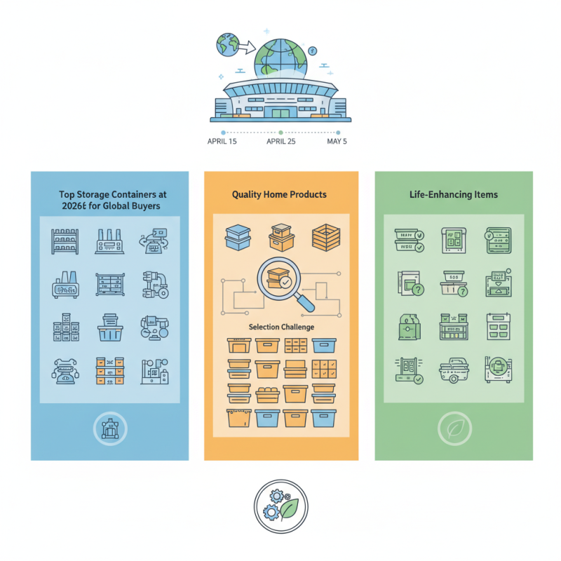 Top Storage Containers at 2026 Canton Fair for Global Buyers?