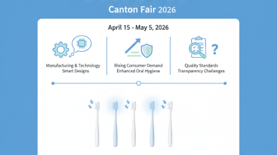 Discover Antibacterial Toothbrush Trends at 2026 Canton Fair?