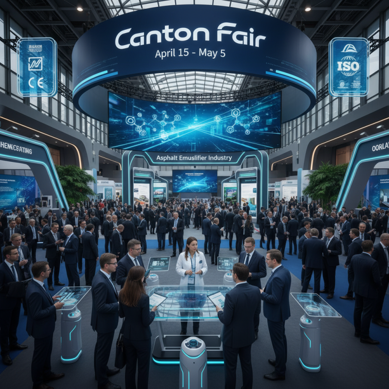 Why Choose Asphalt Emulsifier at the 2026 Canton Fair?