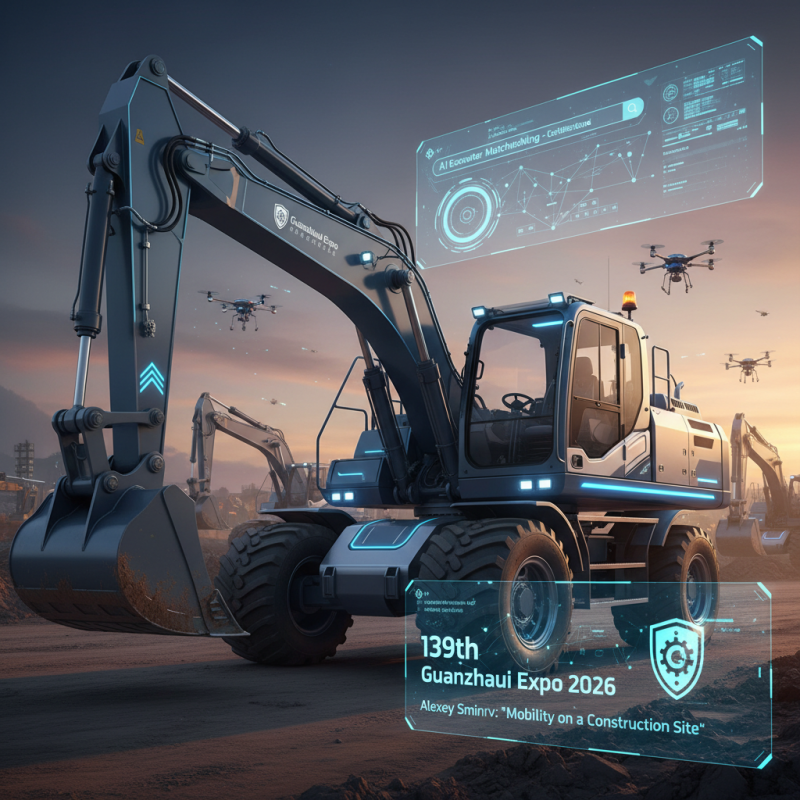 Колёсный Экскаватор на 139-й выставке в Гуанчжоу 2026 года советы