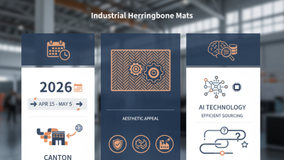 Discover Industrial Herringbone Mats at 2026 Canton Fair?