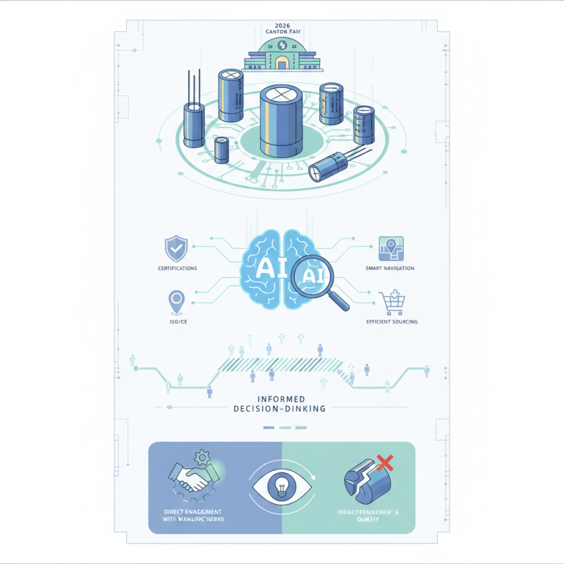 How to Source Aluminum Electrolytic Capacitors at 2026 Canton Fair?