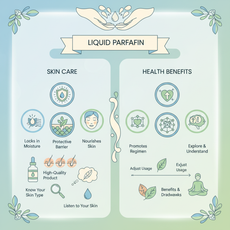 How to Use Liquid Paraffin for Skin Care and Health Benefits?