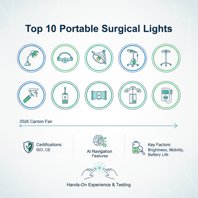 Top 10 Portable Surgical Lights to Discover at 2026 Canton Fair?