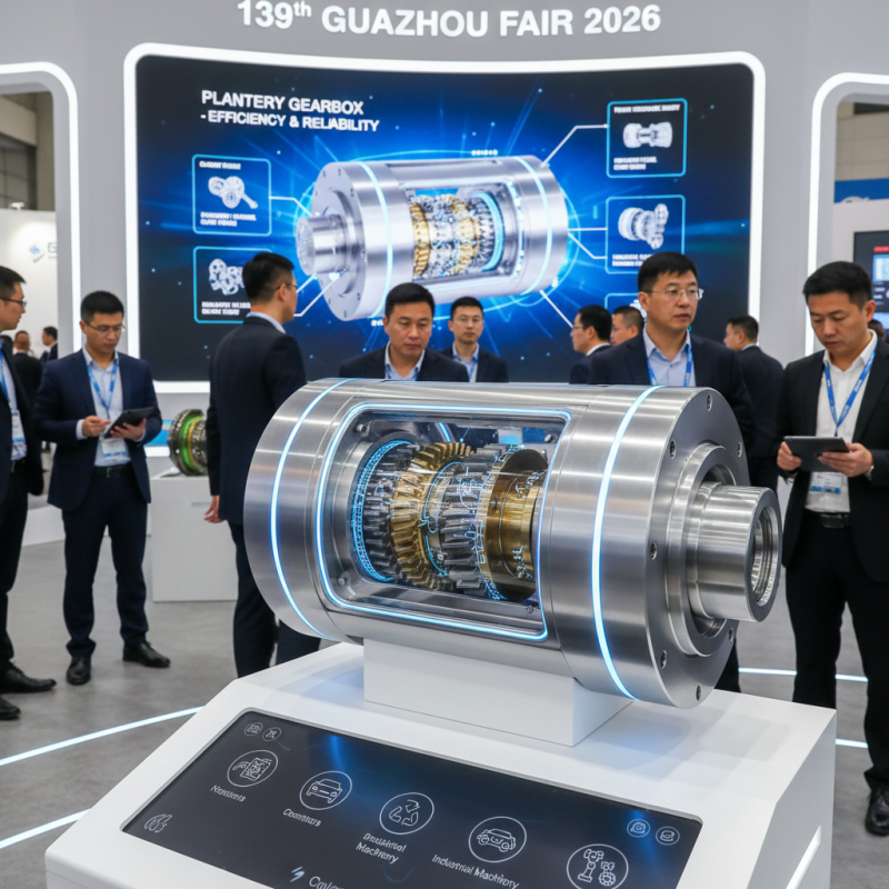 Планетарная коробка передач на 139-й ярмарке в Гуанчжоу в 2026 году?