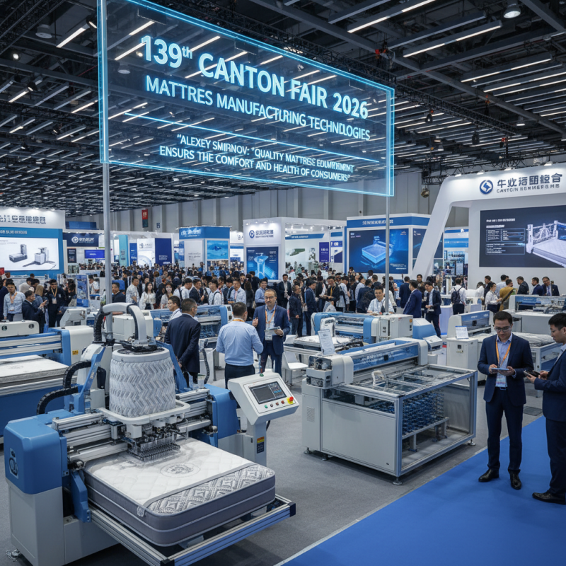 Советы по выбору матрасного оборудования на 139-й Кантонской ярмарке 2026 года?