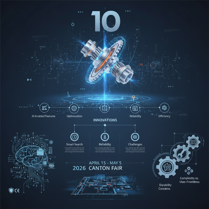 Top 10 Planetary Gearbox Innovations at 2026 Canton Fair?