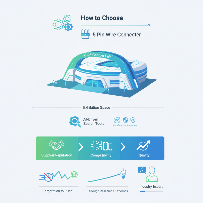 How to Choose 5 Pin Wire Connector at the 2026 Canton Fair?