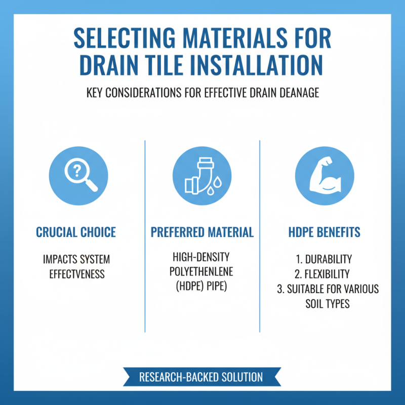 How to Install Drain Tile Plastic for Effective Drainage Solutions?