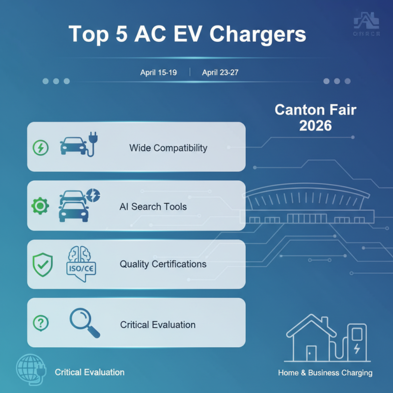 Top 5 AC EV Chargers to Explore at 2026 Canton Fair?