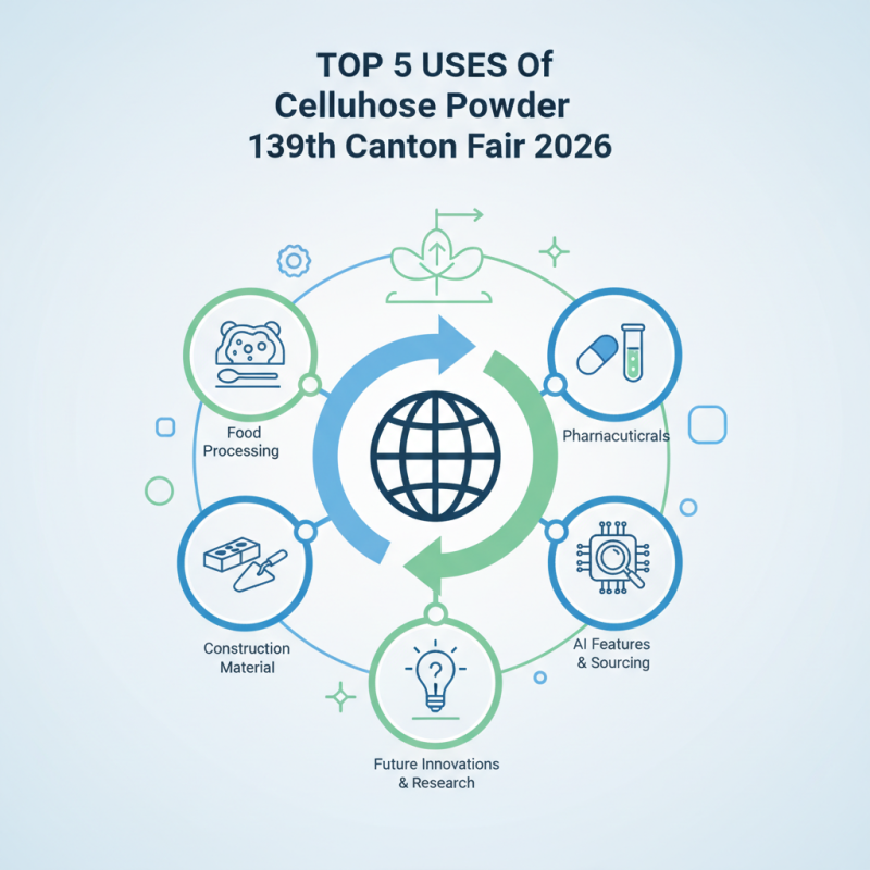 Top 5 Uses of Cellulose Powder at the 139th Canton Fair 2026?