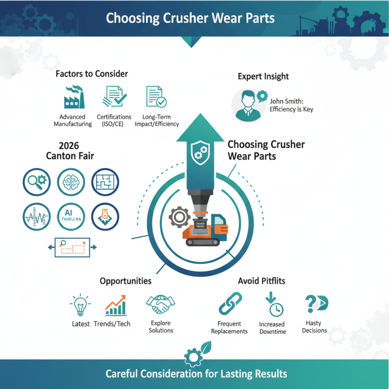 How to Choose Crusher Wear Parts at the 2026 Canton Fair?