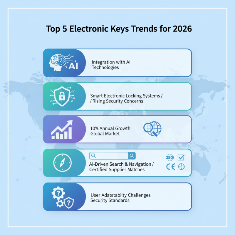Top 5 Electronic Keys Trends for 2026 Canton Fair Insights?