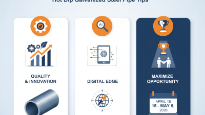 Hot Dip Galvanized Steel Pipe Tips for 2026 Canton Fair?
