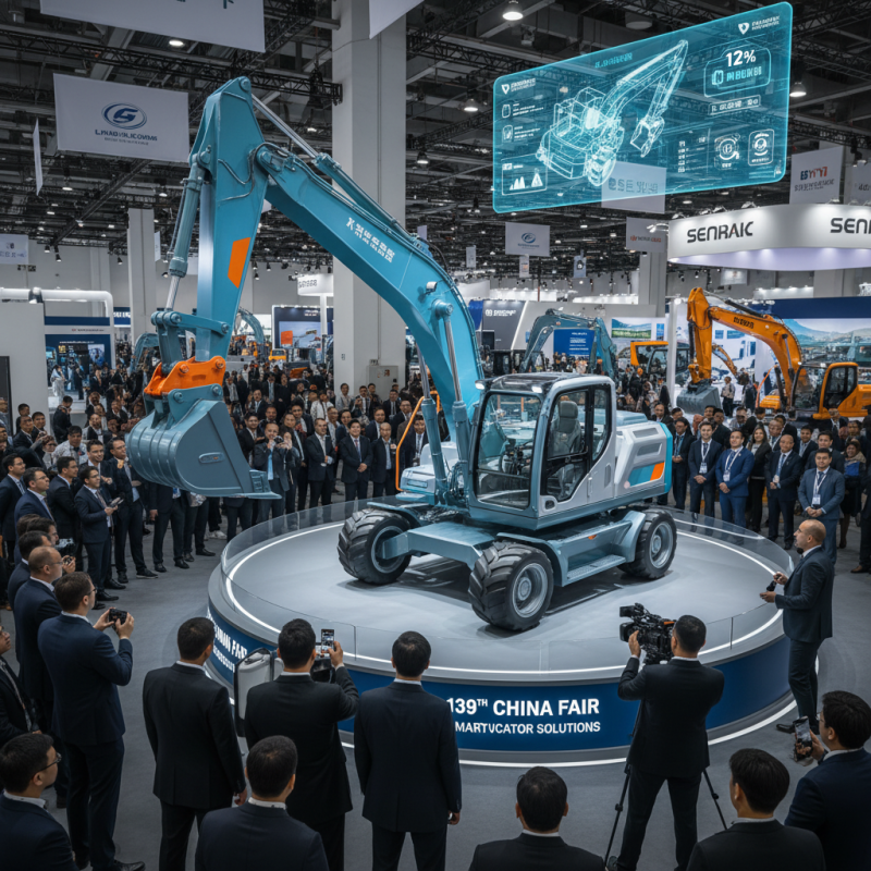 Колёсный Экскаватор на 139-й ярмарке в Китае как выбрать?