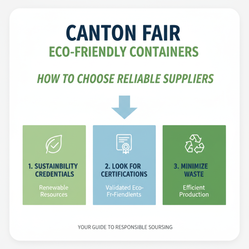 Eco Friendly Pulp Containers at Canton Fair 2026 What Buyers Need?