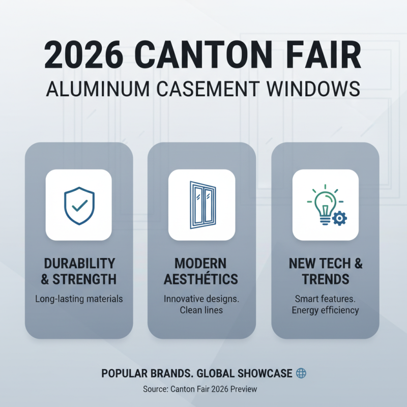 Top Aluminium Casement Window Profiles at 2026 Canton Fair?