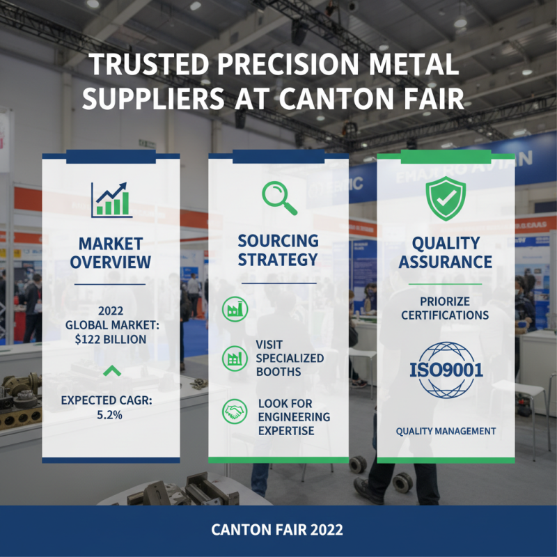 How to Source Precision Metal Parts at Canton Fair 2026?