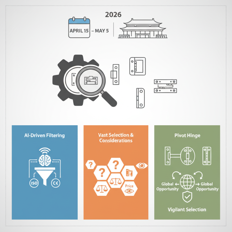 Top Door Hinges to Buy at 2026 Canton Fair in China?
