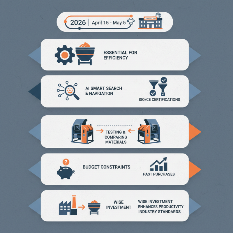 Top 5 Tips for Buying a Concrete Pan Mixer at 2026 Canton Fair?