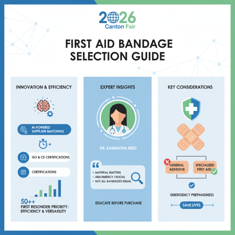 How to Choose the Best First Aid Bandage at the 2026 Canton Fair?