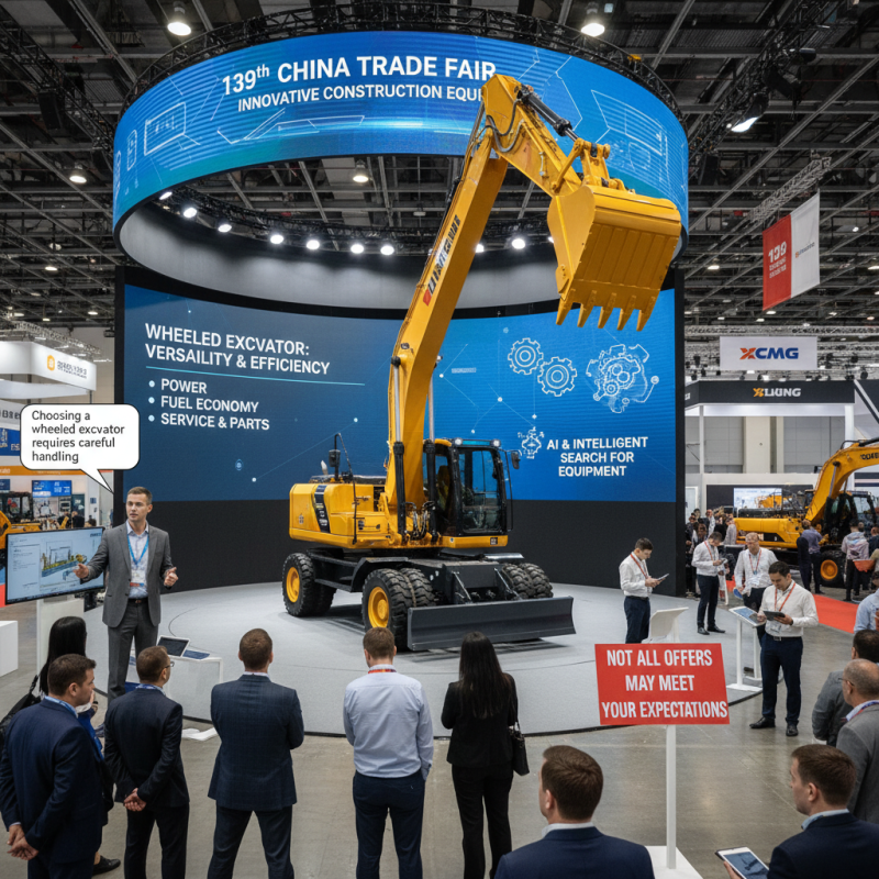 Колёсный Экскаватор на 139-й ярмарке в Китае как выбрать?