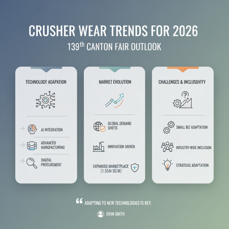What is Crusher Wear Trends for 2026 Canton Fair?