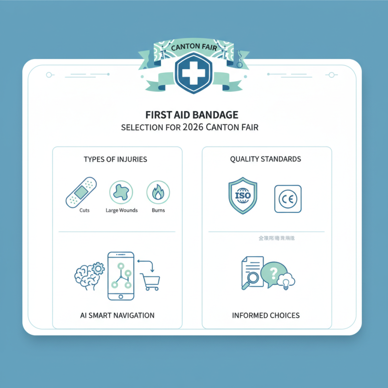 How to Choose the Right First Aid Bandage for 2026 Canton Fair?