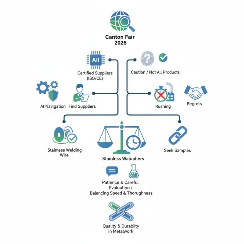 How to Choose Stainless Welding Wire at Canton Fair 2026?