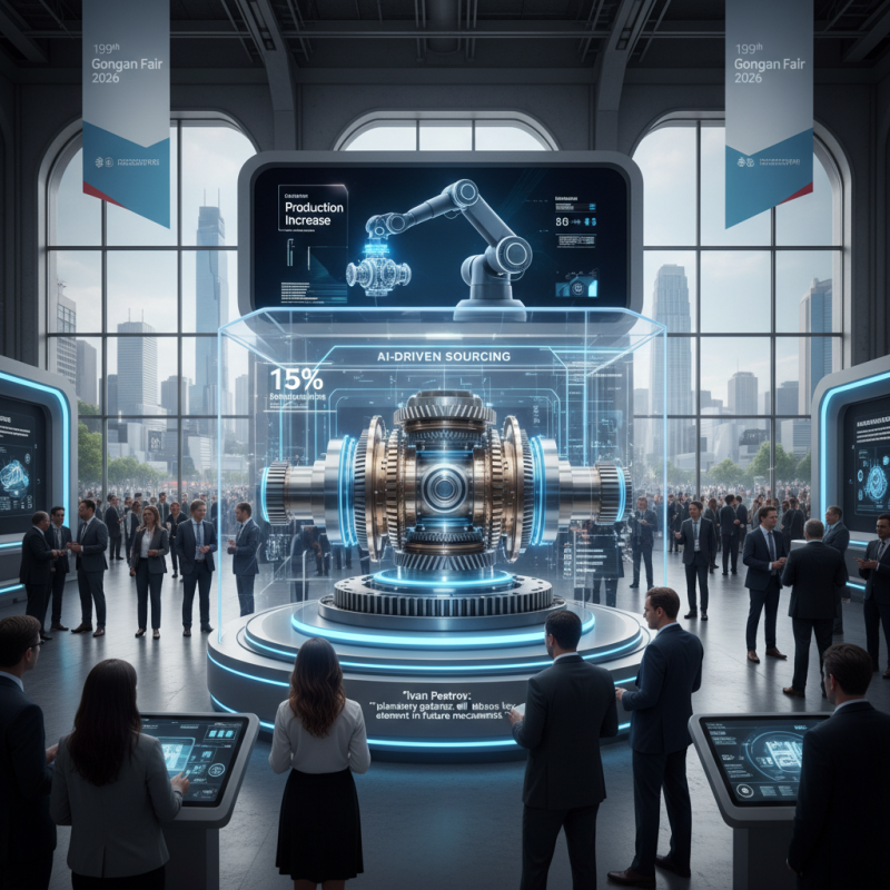 Планетарная коробка передач на 139-й ярмарке в Гунгане 2026 года?