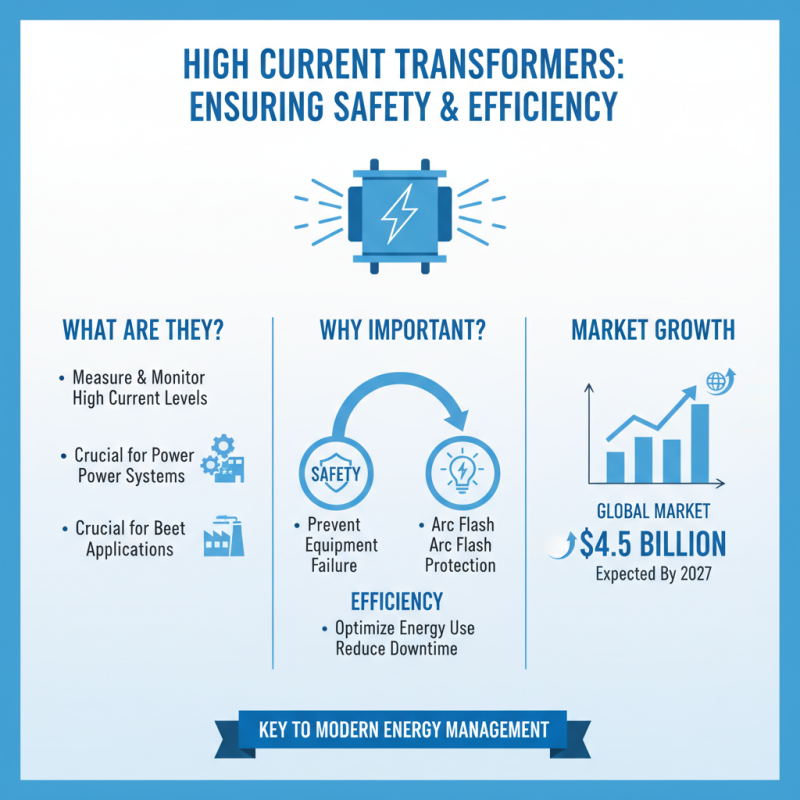 How to Choose the Right High Current Transformer for Your Applications?