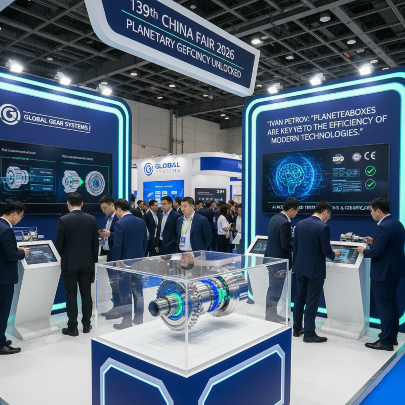 Планетарная коробка передач на 139-й Китайской ярмарке 2026 года?