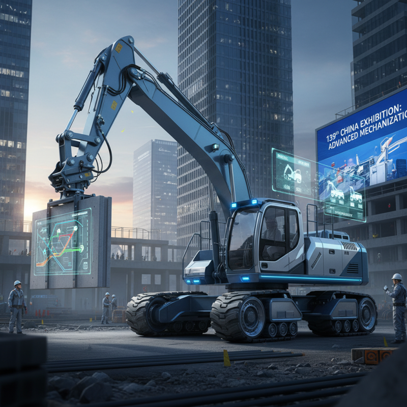 Колёсный экскаватор на 139-й выставке в Китае что ожидается?