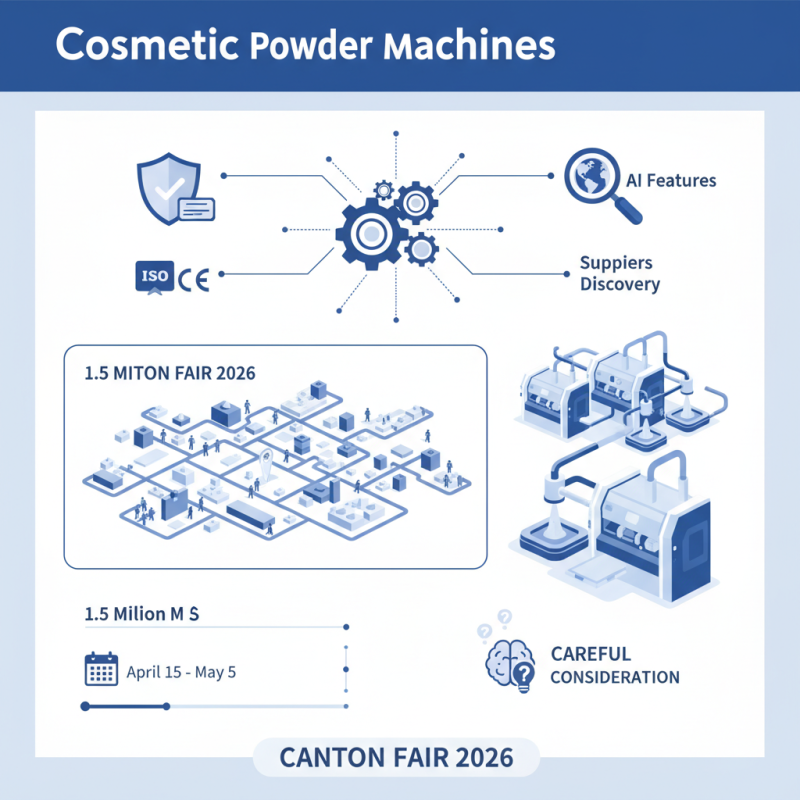 Top 10 Cosmetic Powder Machines to Discover at Canton Fair 2026?