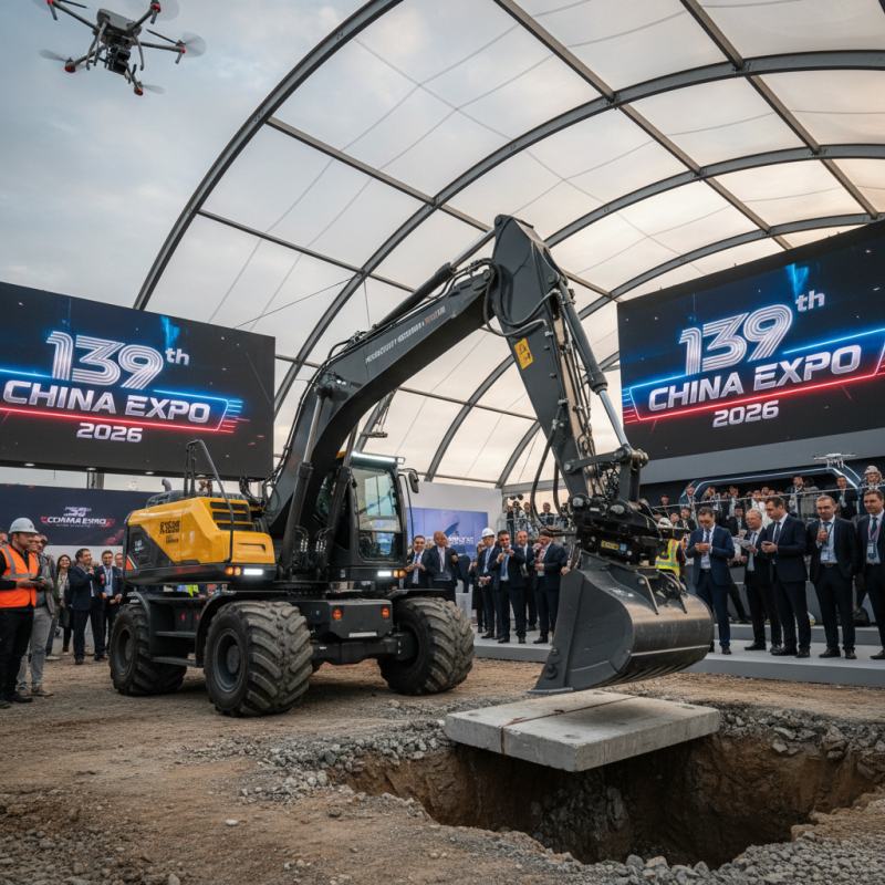Колёсный Экскаватор на 139-й выставке в Китае что ожидается?