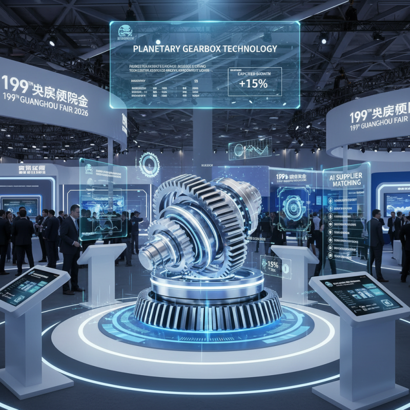 Планетарная коробка передач на 139 ярмарке в Гуанчжоу 2026?